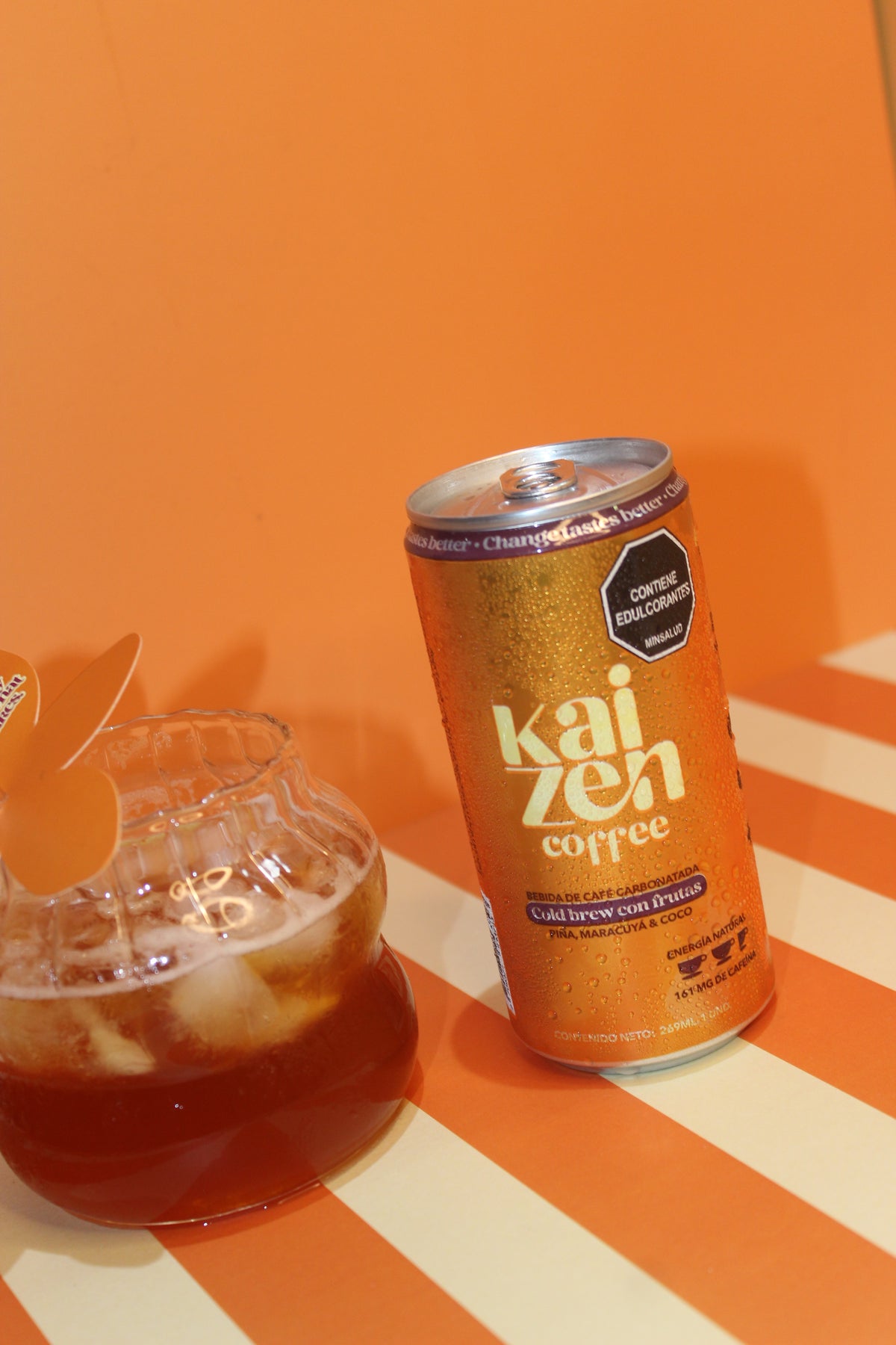 Cold Brew frutos Amarillos (Piña, maracuyá y coco)