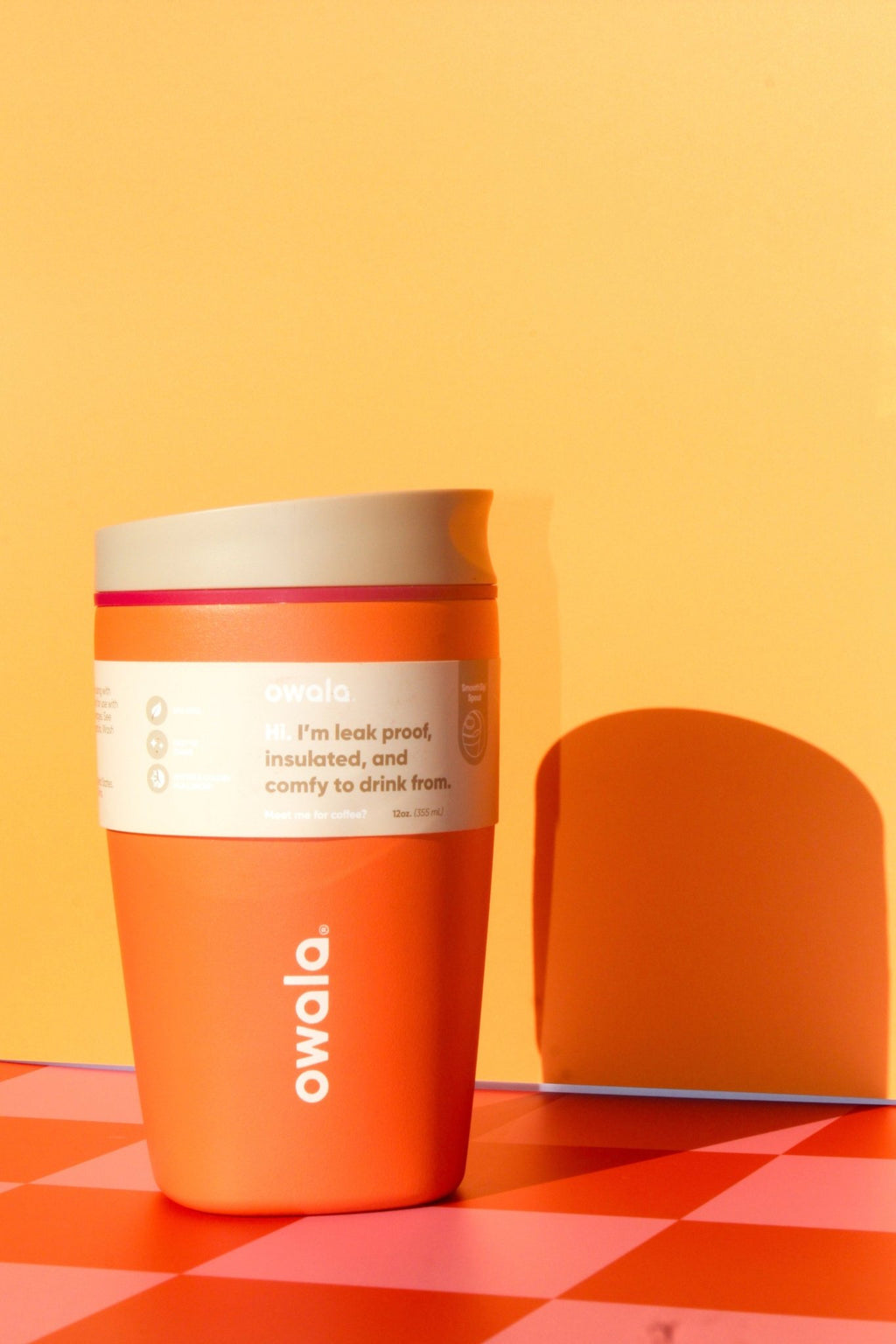 Termo de café Owala SmoothSip Slider 12 onzas - Kaizen Coffee Shop