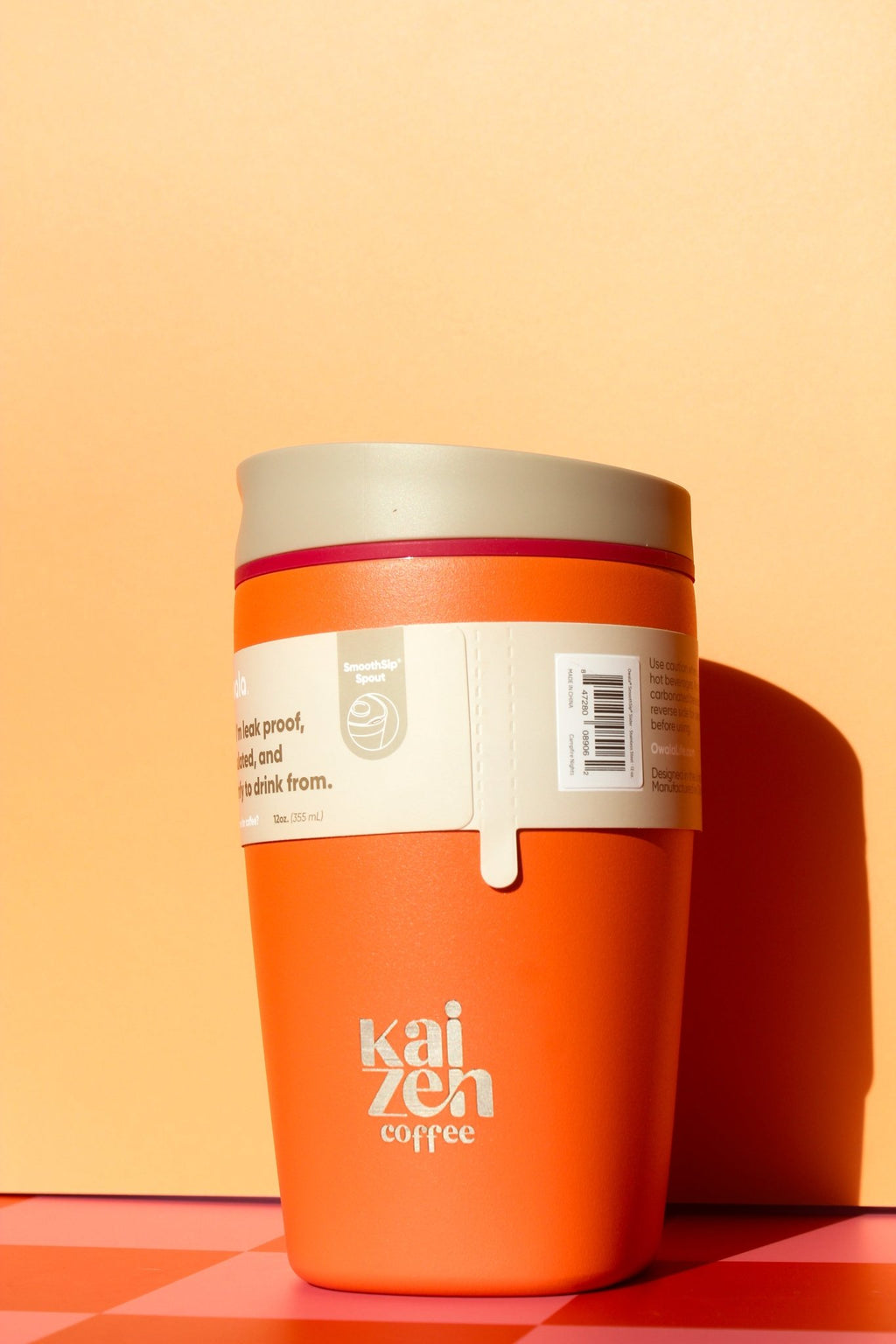 Termo de café Owala SmoothSip Slider 12 onzas - Kaizen Coffee Shop