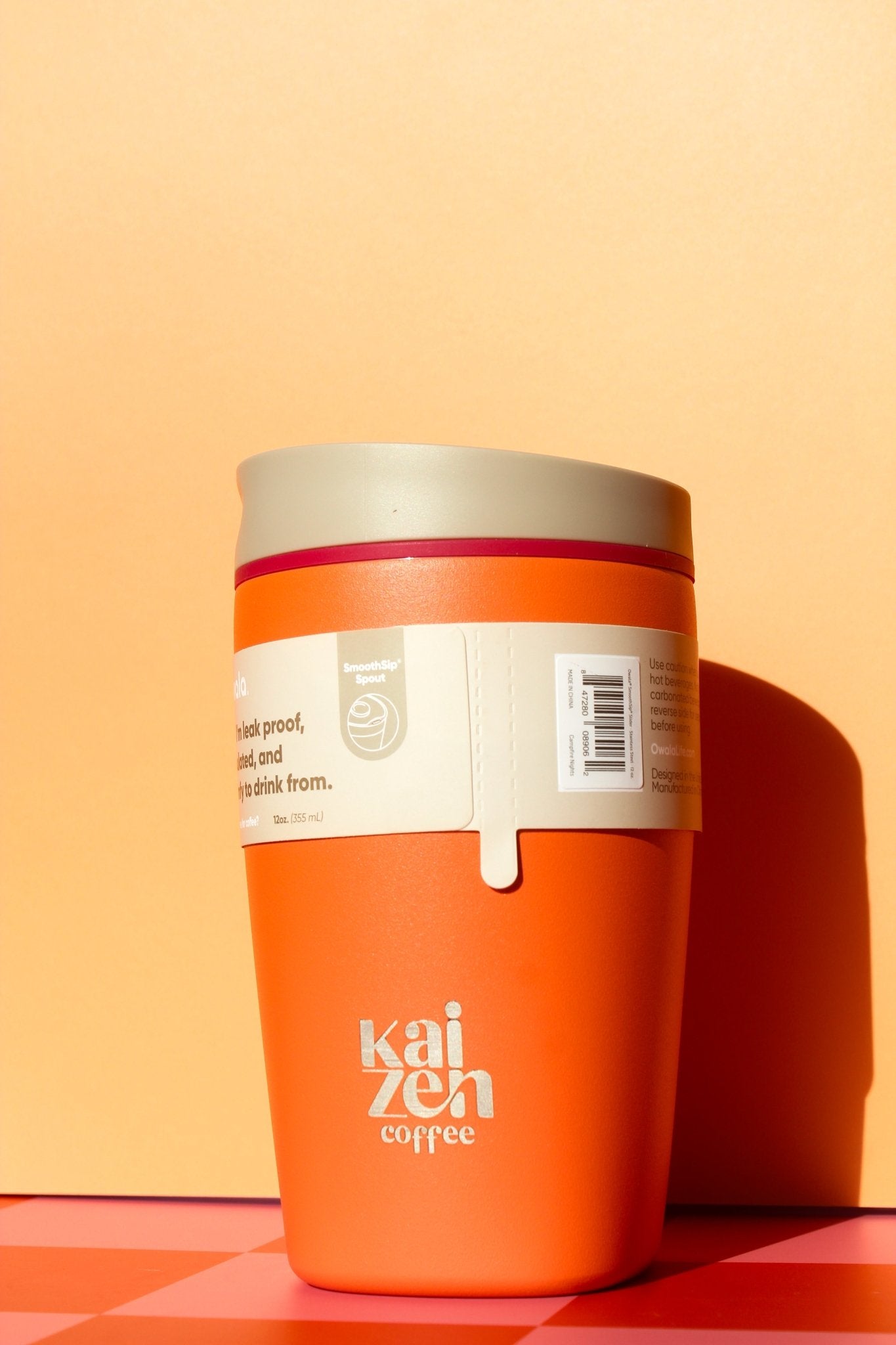 Termo de café Owala SmoothSip Slider 12 onzas - Kaizen Coffee Shop