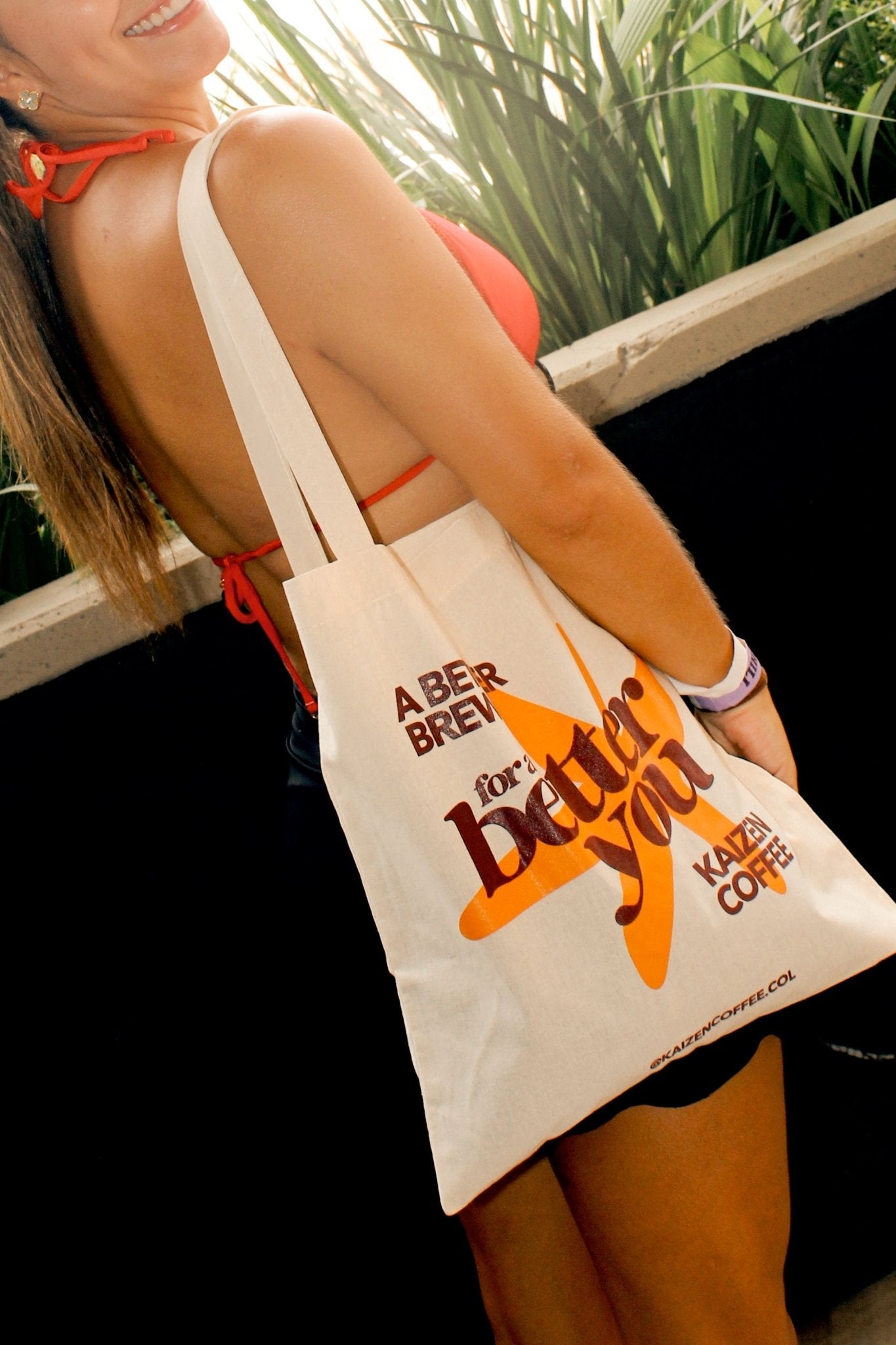 TOTE BAG A better brew for a better you - Kaizen Coffee Shop