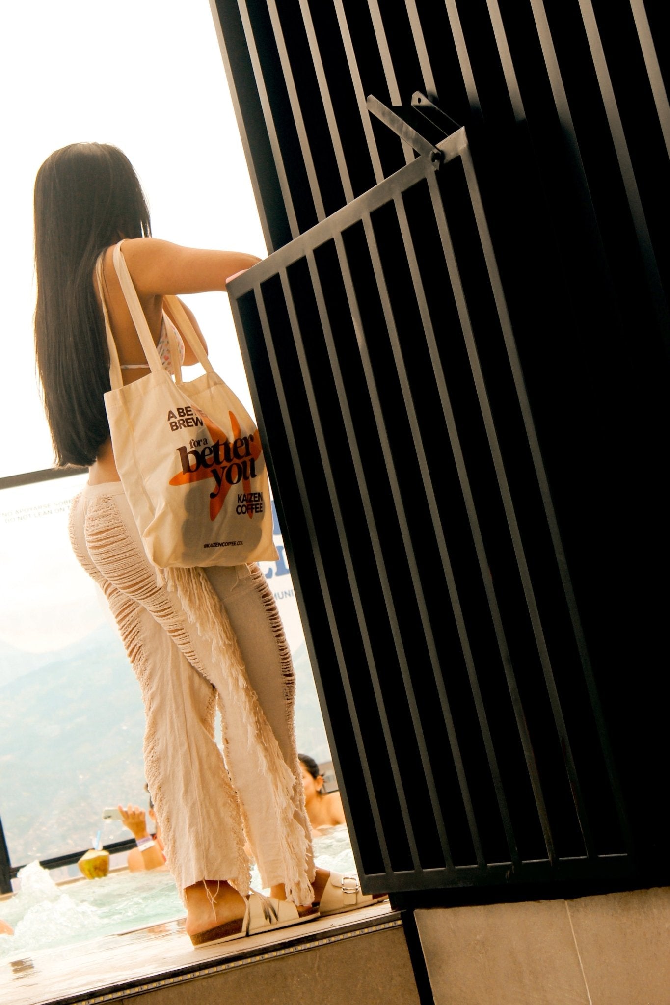 TOTE BAG A better brew for a better you - Kaizen Coffee Shop